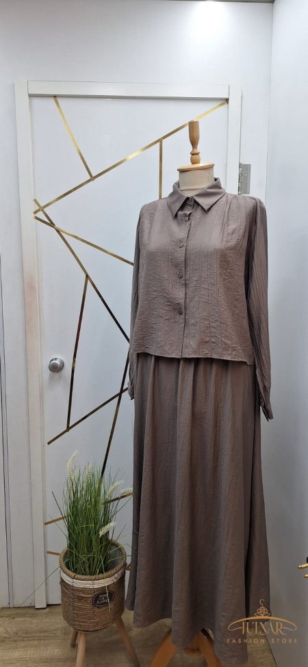 طقم تنورة شمس